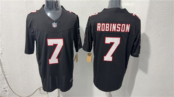 Atlanta Falcons #7 Bijan Robinson Black F.U.S.E. Vapor Untouchable Limited Football Stitched Jersey