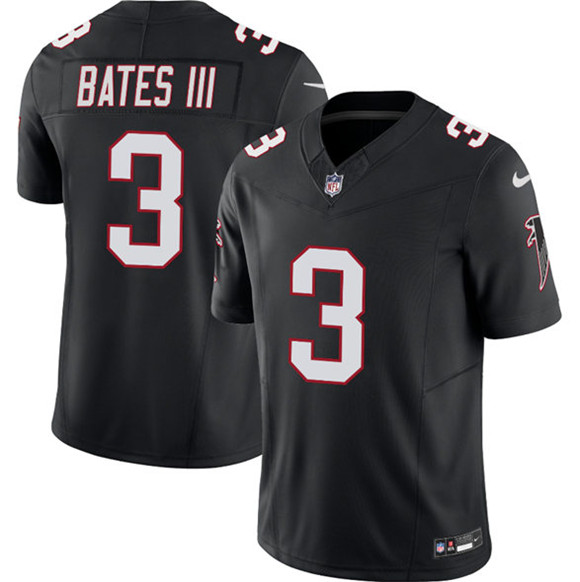 Atlanta Falcons #3 Jessie Bates III Black F.U.S.E. Vapor Untouchable Limited Stitched Football Stitched Jersey