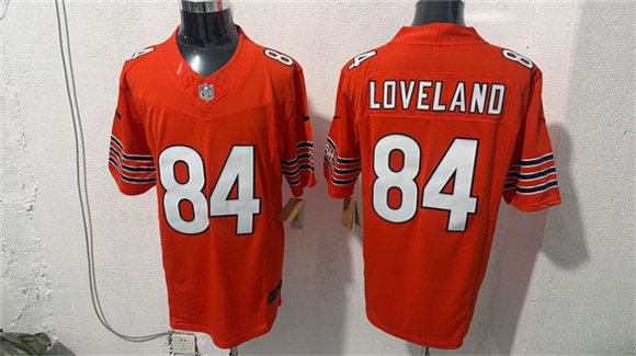 Chicago Bears #84 Colston Loveland Orange 2026 F.U.S.E. Vapor Untouchable Limited Football Stitched Jersey