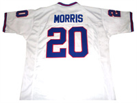 New York Giants #20 Joe Morris Mitchell & Ness Retired Player Vintage Jersey - White