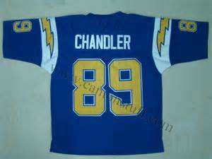 San Diego Chargers #89 Wes Chandler Navy Blue Throwback Jersey San Diego Chargers #89 Wes Chandler Navy Blue Throwback Jersey