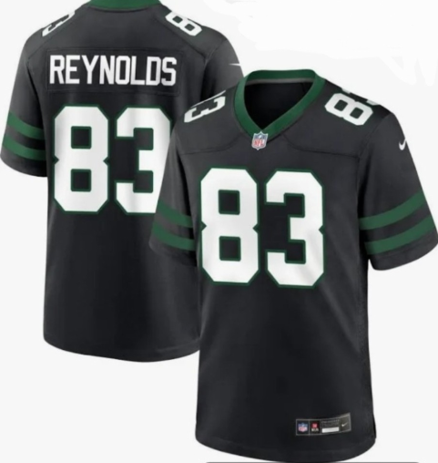 New York Jets #83 Josh Reynolds Black Vapor Untouchable Limited Football Stitched Jersey