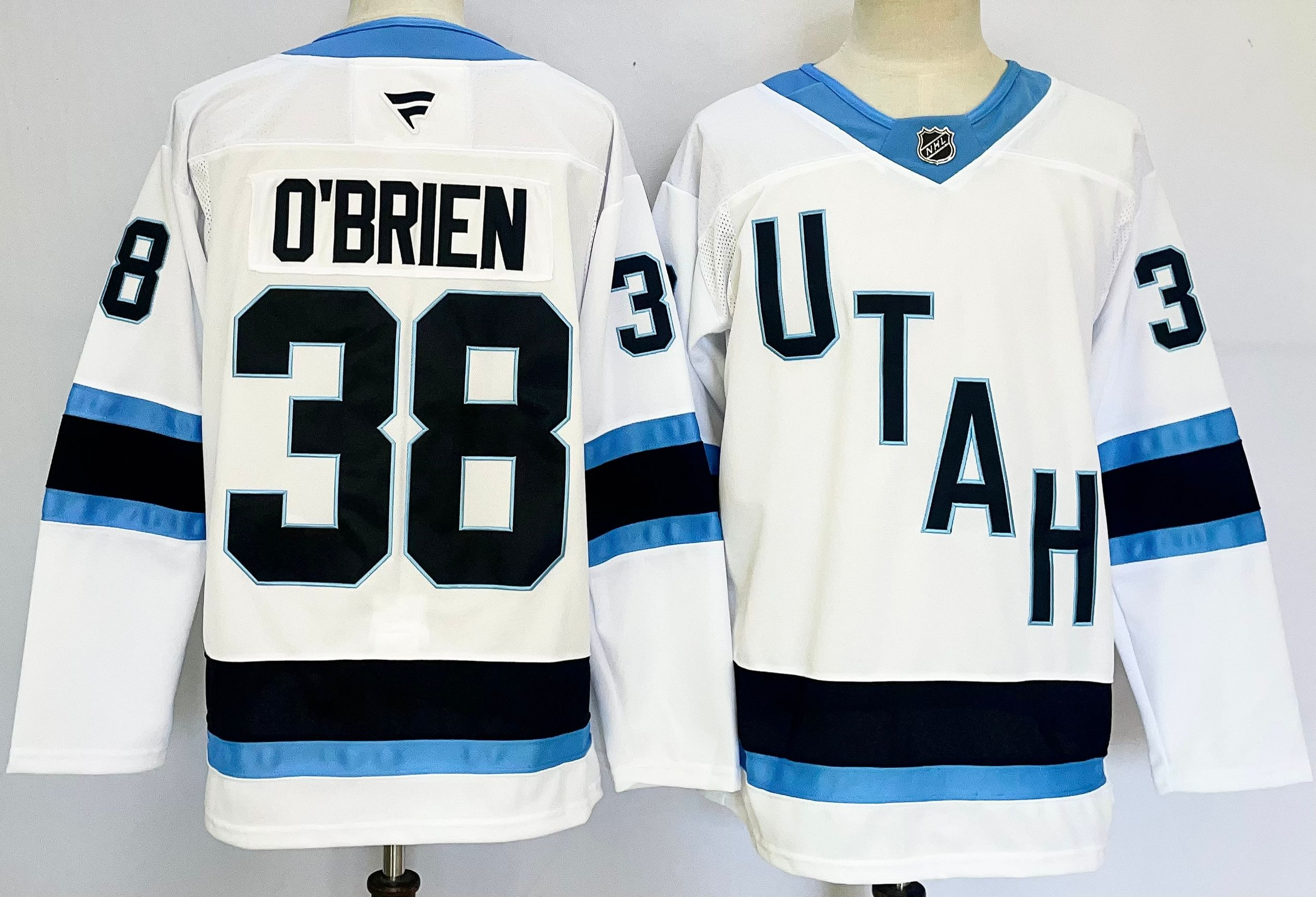 Utah Hockey Club #38 Liam O'Brien White 2024-25 Stitched Jersey