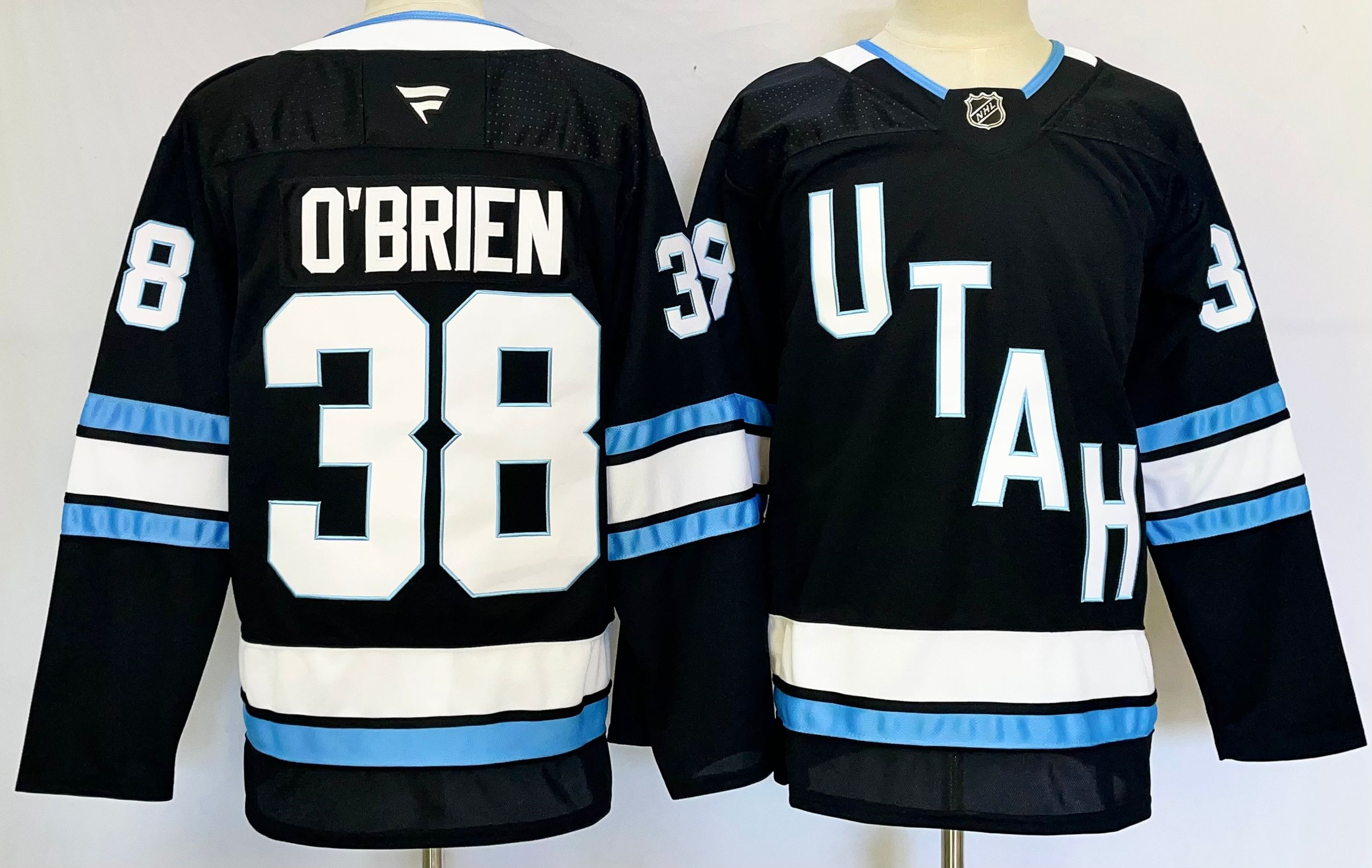 Utah Hockey Club #38 Liam O'Brien Navy 2024-25 Stitched Jersey