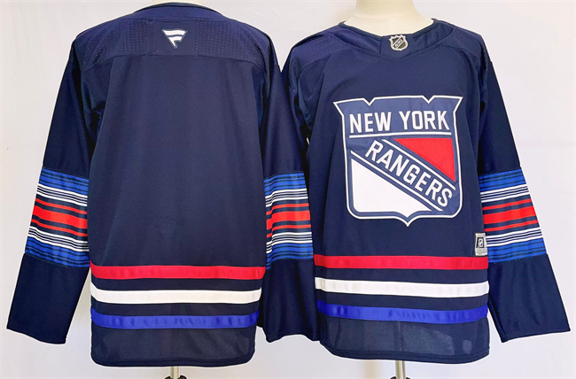 New York Rangers Blank Navy 2024-25 Stitched Jersey