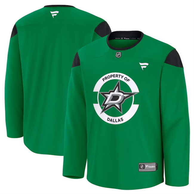 Dallas Stars Green 2024-25 Team Practice Stitched Hockey Jersey