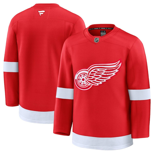 Detroit Red Wings Blank Red 2024-25 Home Stitched Hockey Jersey