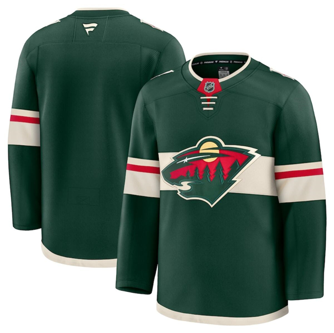 Minnesota Wild Blank Green 2024-25 Home Stitched Hockey Jersey Minnesota Wild Blank Green 2024-25 Home Stitched Hockey Jersey