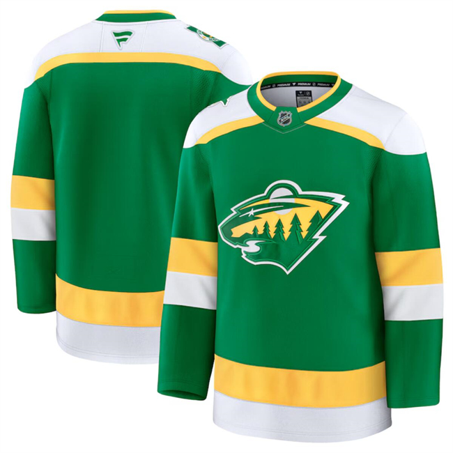 Minnesota Wild Blank Green 2024-25 Alternate Stitched Hockey Jersey Minnesota Wild Blank Green 2024-25 Alternate Stitched Hockey Jersey