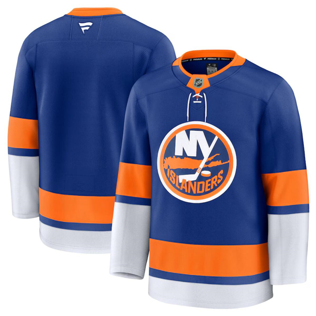 New York Islanders Blank Royal 2024-25 Home Stitched Hockey Jersey