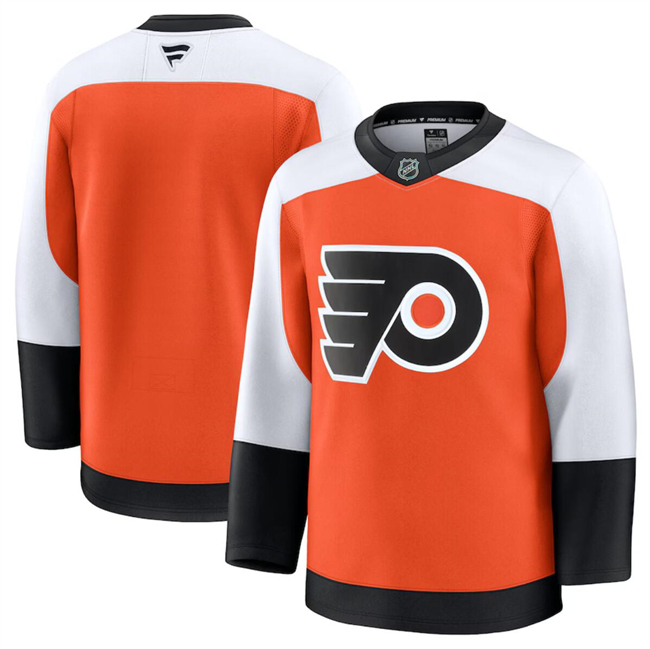 Philadelphia Flyers Blank Orange 2024-25 Home Stitched Hockey Jersey