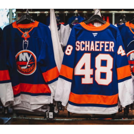 New York Islanders #48 Matthew Schaefer Navy 2024-25 Stitched Hockey Jersey