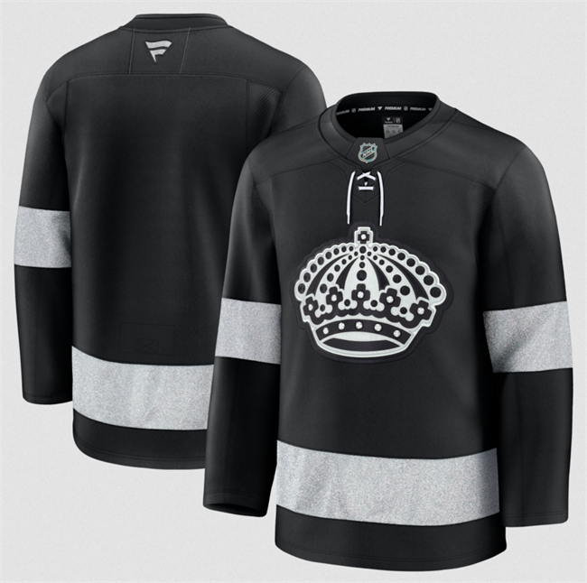 Los Angeles Kings Blank Black Alternate Stitched Hockey Jersey