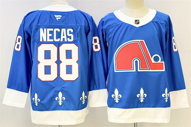 Colorado Avalanche #88 Martin Necas Blue 2025 Stitched Hockey Jersey