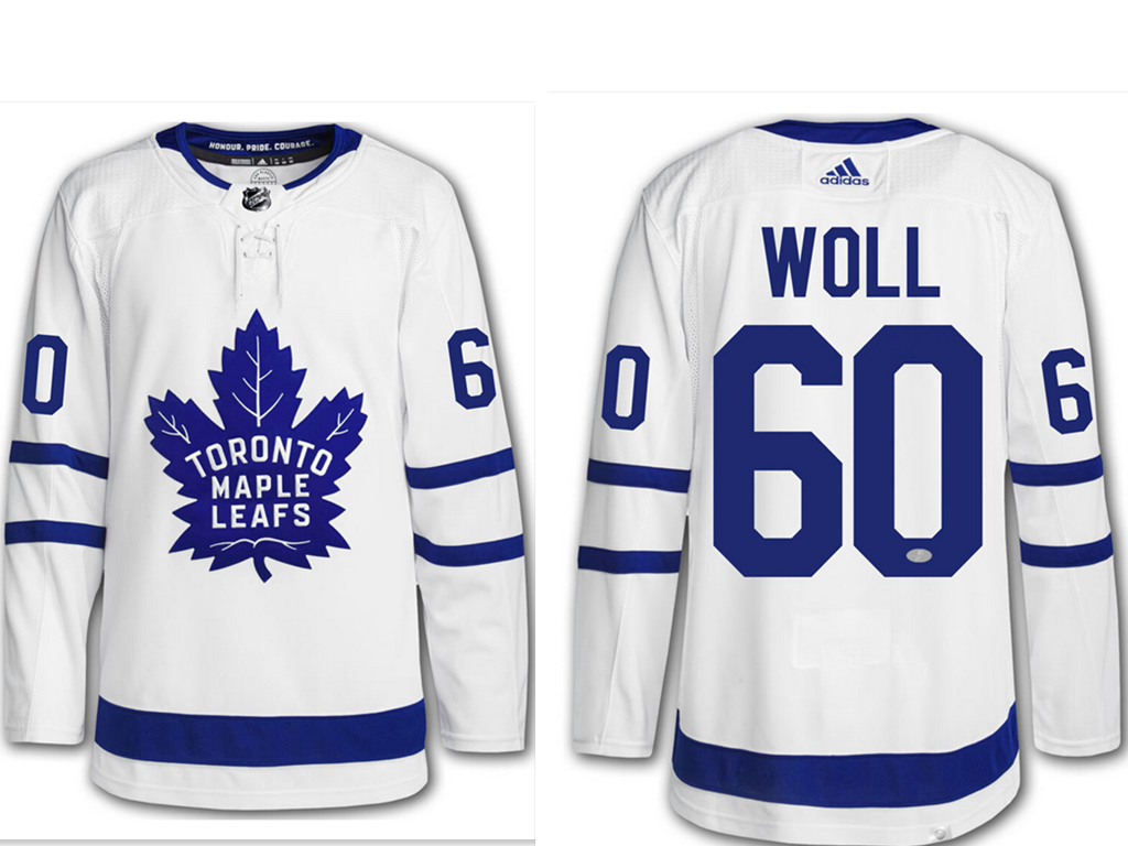 Toronto Maple Leafs #60 Joseph Woll White Adidas Stitched NHL Jersey Toronto Maple Leafs #60 Joseph Woll White Adidas Stitched NHL Jersey