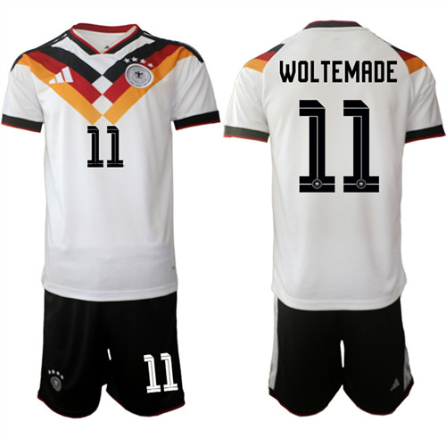Germany #11 WOLTEMADE National Team FIFA x World Cup 2026 Home White On Field Jersey