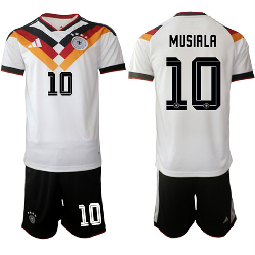 Germany #10 MUSIALA National Team FIFA x World Cup 2026 Home White On Field Jersey