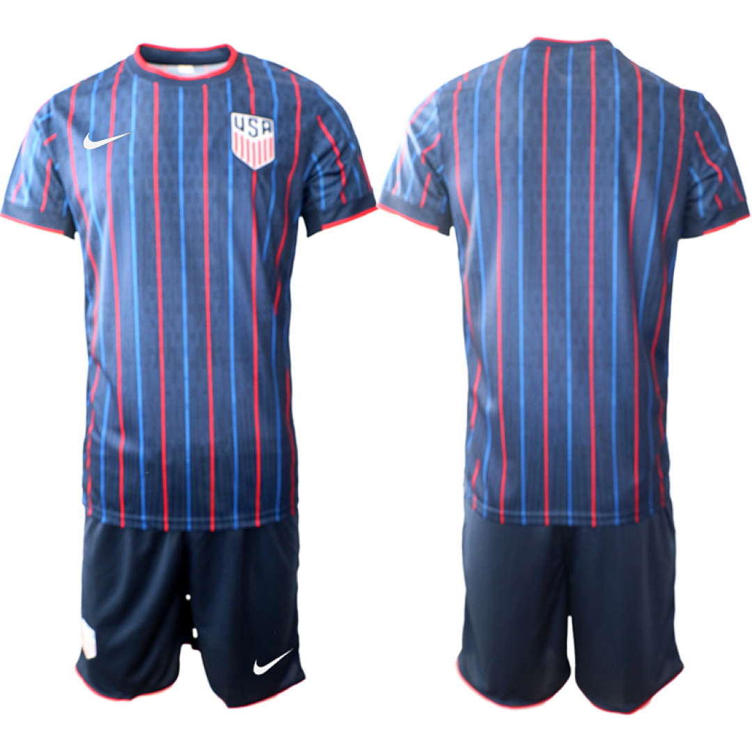 USA Blank or Custom Team FIFA x World Cup 2026 Away On Field Suit Jersey