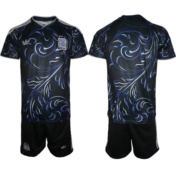 Argentina Blank Away Soccer Jersey Suit Argentina Blank Away Soccer Jersey Suit
