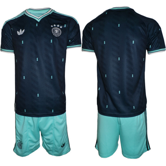 Germany Blank Navy 2026 Away Soccer Jersey Suit Germany Blank Navy 2026 Away Soccer Jersey Suit