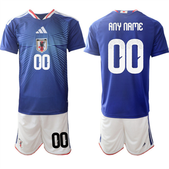 Japan Custom 2026 Blue Home Soccer Jersey Suit