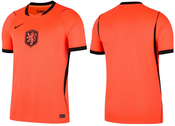 Netherlands Custom Orange 2026 Home Soccer Jersey Netherlands Custom Orange 2026 Home Soccer Jersey