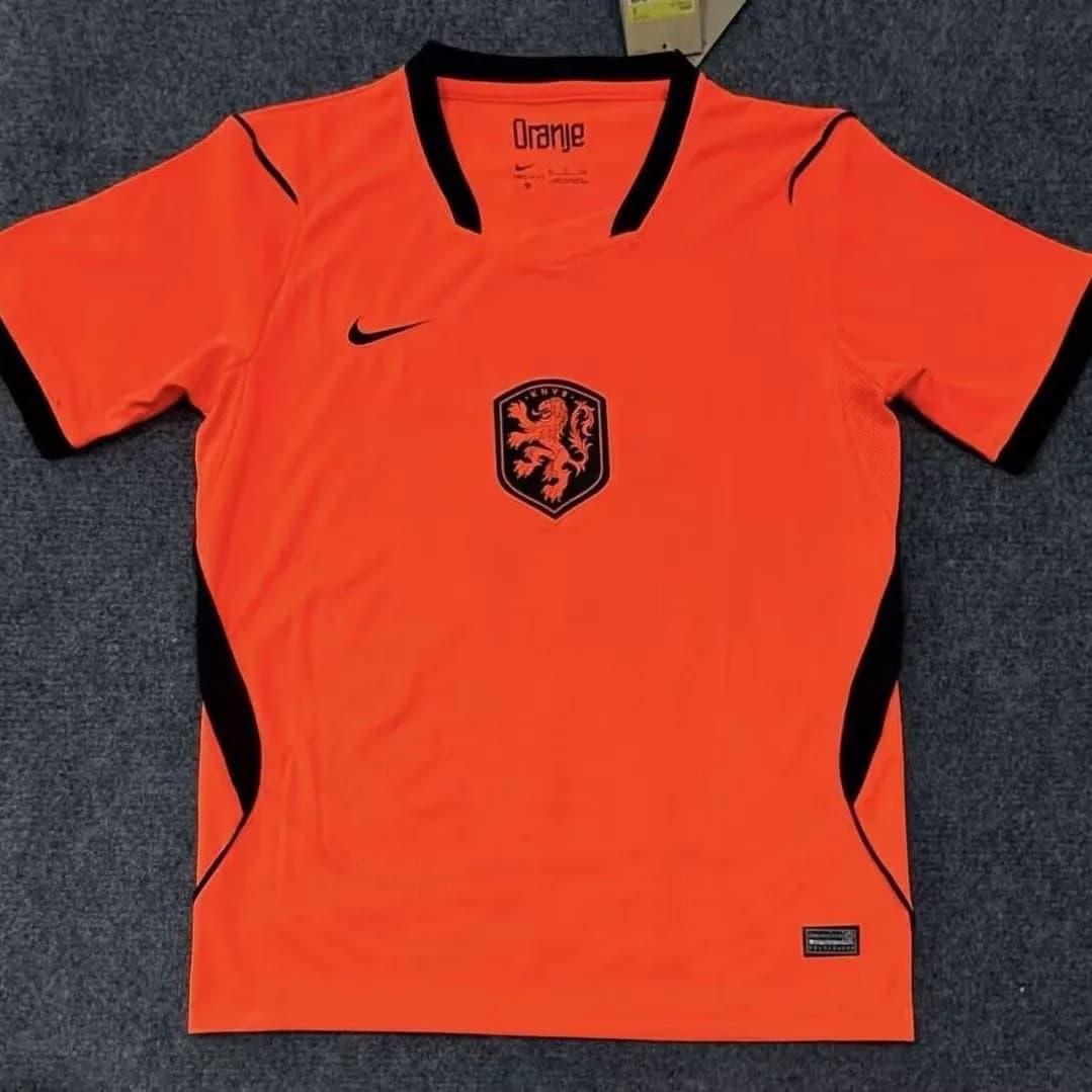 Holland Blank 2026 Home Soccer Jersey