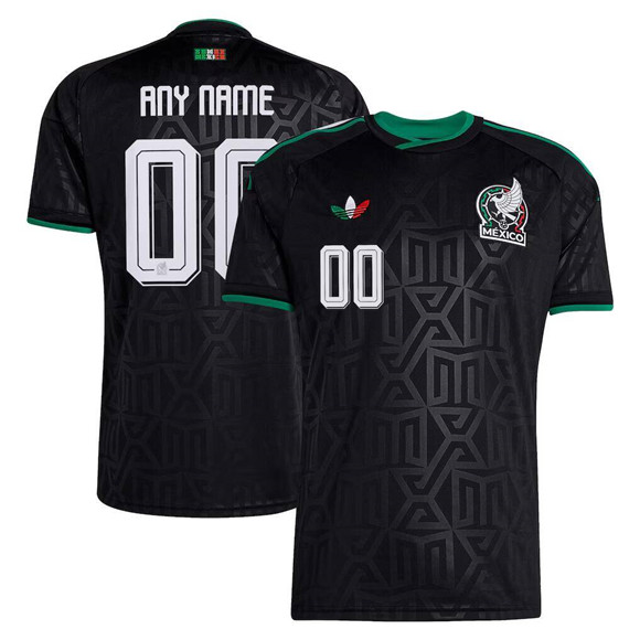 Mexico Custom Black 2026 Soccer Jersey Suit Mexico Custom Black 2026 Soccer Jersey Suit