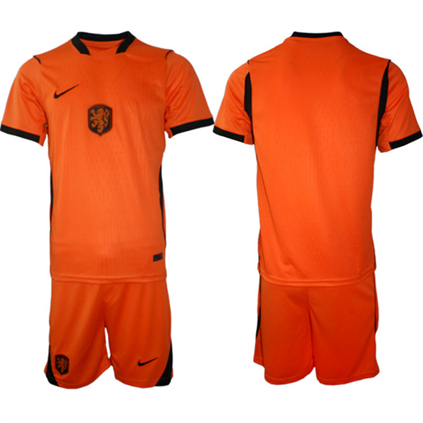 Netherlands Custom Orange 2026 Away Soccer Jersey Suit Netherlands Custom Orange 2026 Away Soccer Jersey Suit