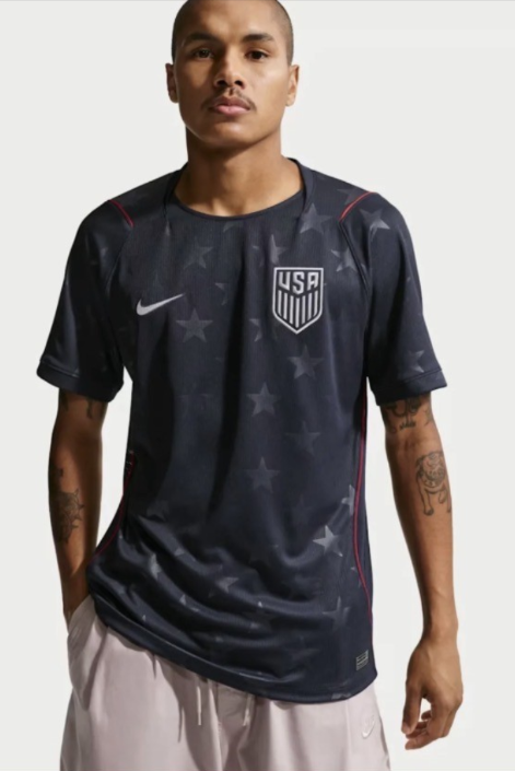 United States Blank Navy 2026 Away Soccer Jersey Suit