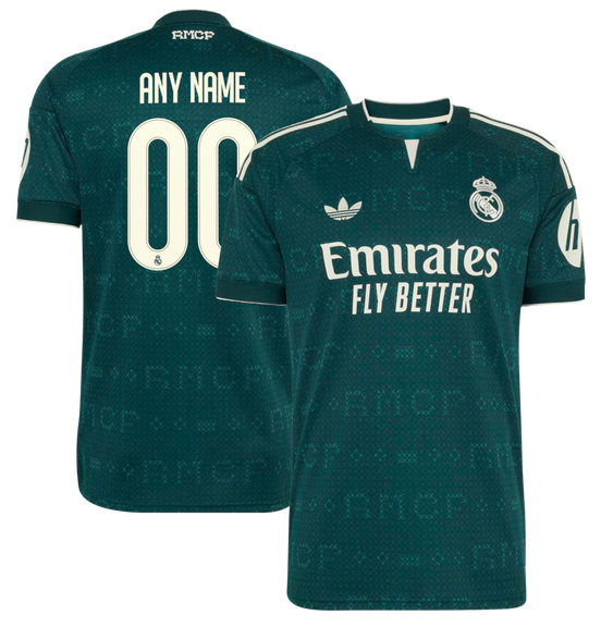 Real Madrid Custom Green 2026-27 Away Soccer Jersey Real Madrid Custom Green 2026-27 Away Soccer Jersey