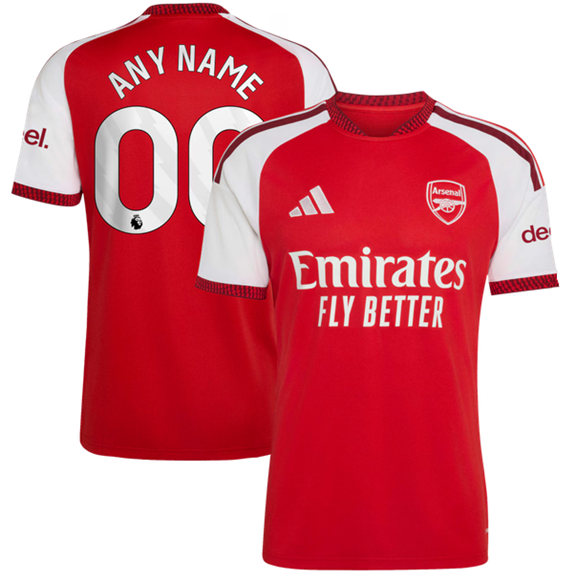 Arsenal F.C Active Player Custom 2026-27 Red Home Soccer Jersey